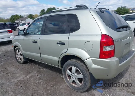 2007 Hyundai Tucson Gls from USA, damaged, VIN KM8JM12B97U633575